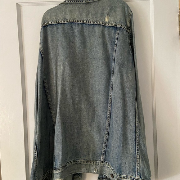 ABLE Merly Oversized Denim jacket in Original wash - Picture 7 of 7